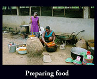 Preparing Food